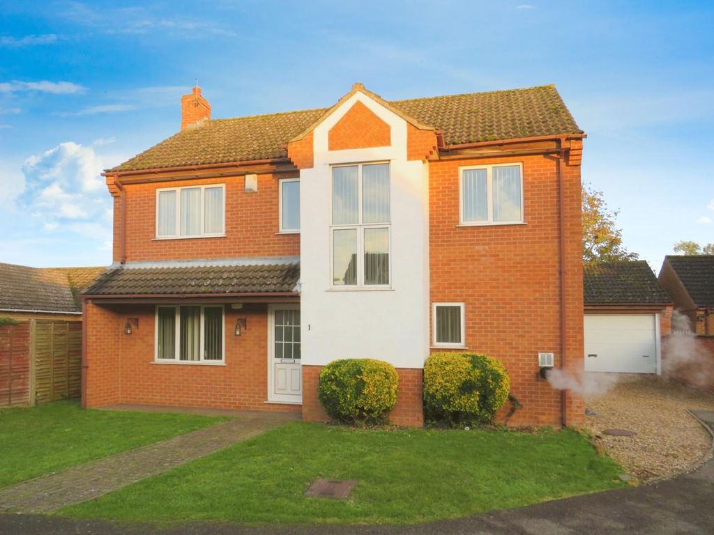 4 bed detached house for sale in Homestead Drive, Beck Row, Bury St. Edmunds IP28, £325,000