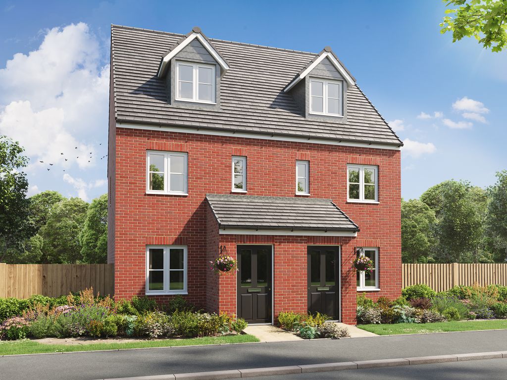 New home, 3 bed semi-detached house for sale in "The Saunton" at Harvest Way, Littleport, Ely CB6, £308,000