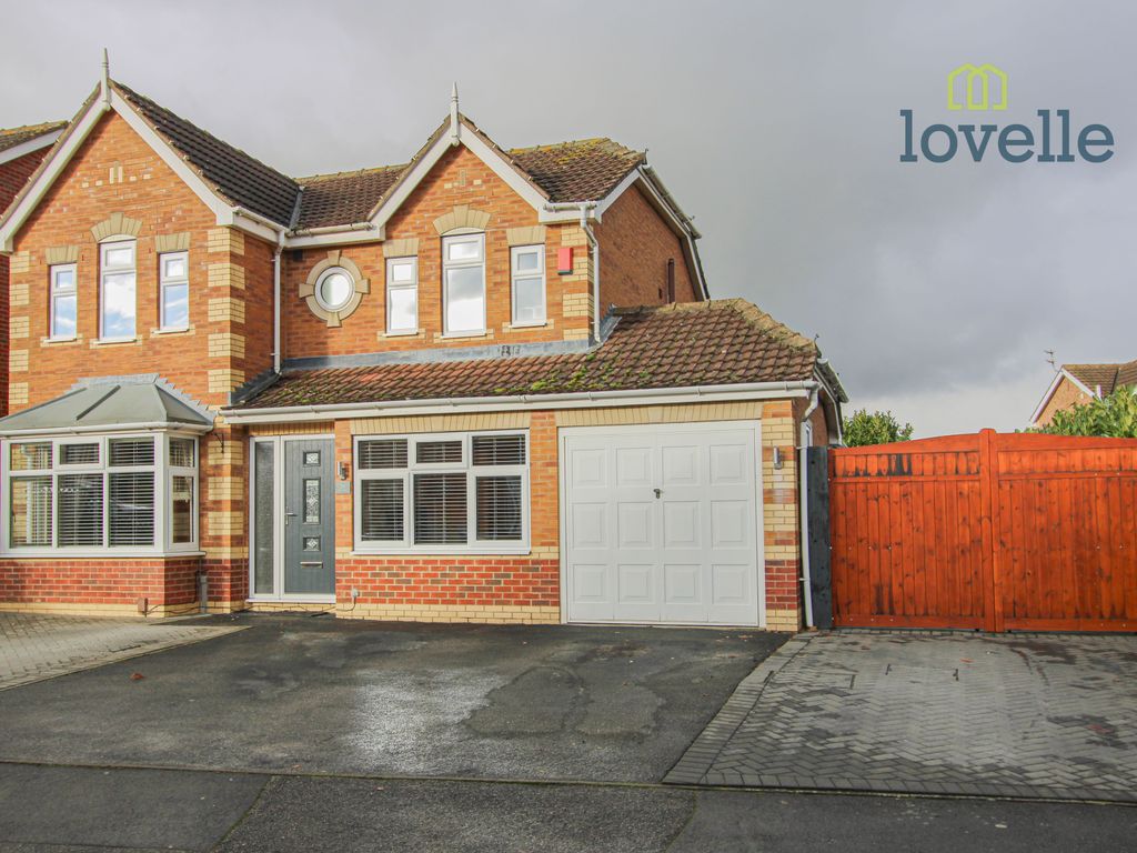 4 bed detached house for sale in Yews Lane, Laceby DN37, £339,950