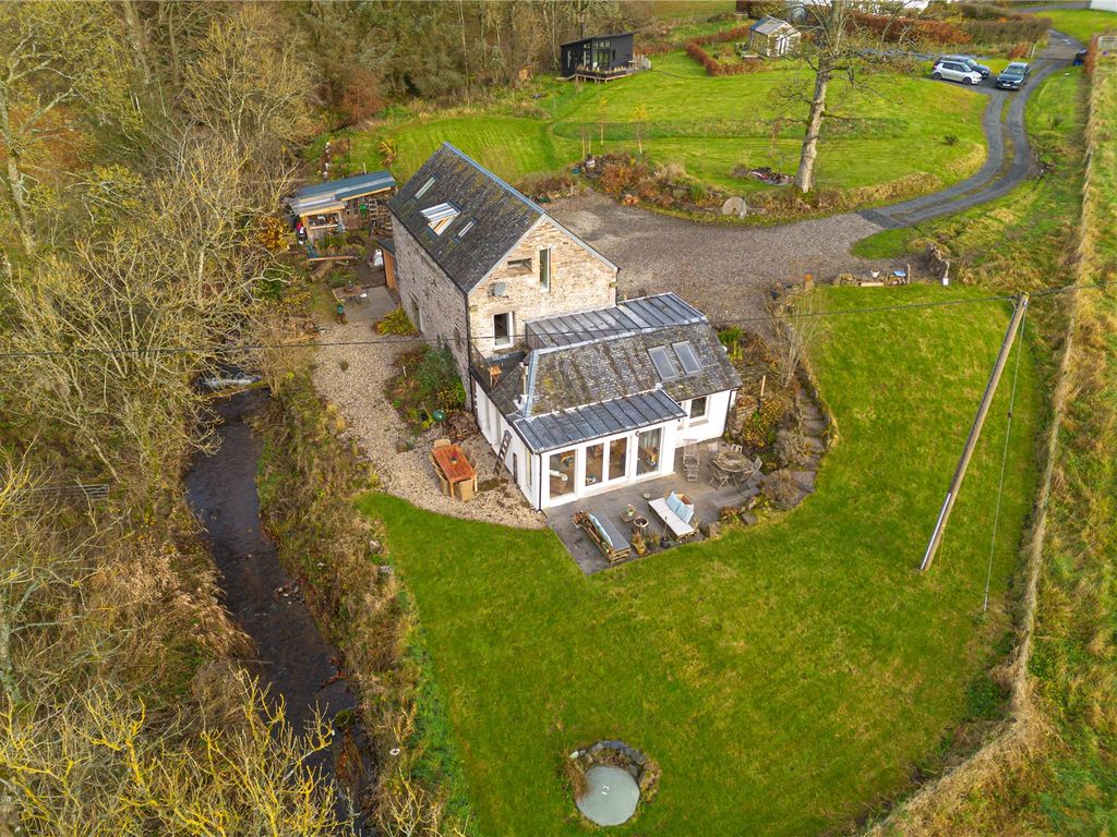 4 bed detached house for sale in The Mill House, Thornhill, Stirling, Stirlingshire FK8, £625,000