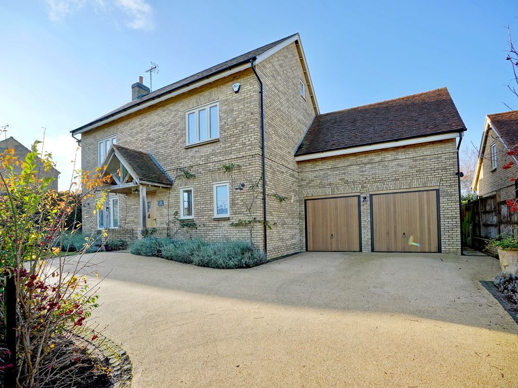 5 bed detached house for sale in Station Road, Catworth, Huntingdon PE28, £875,000