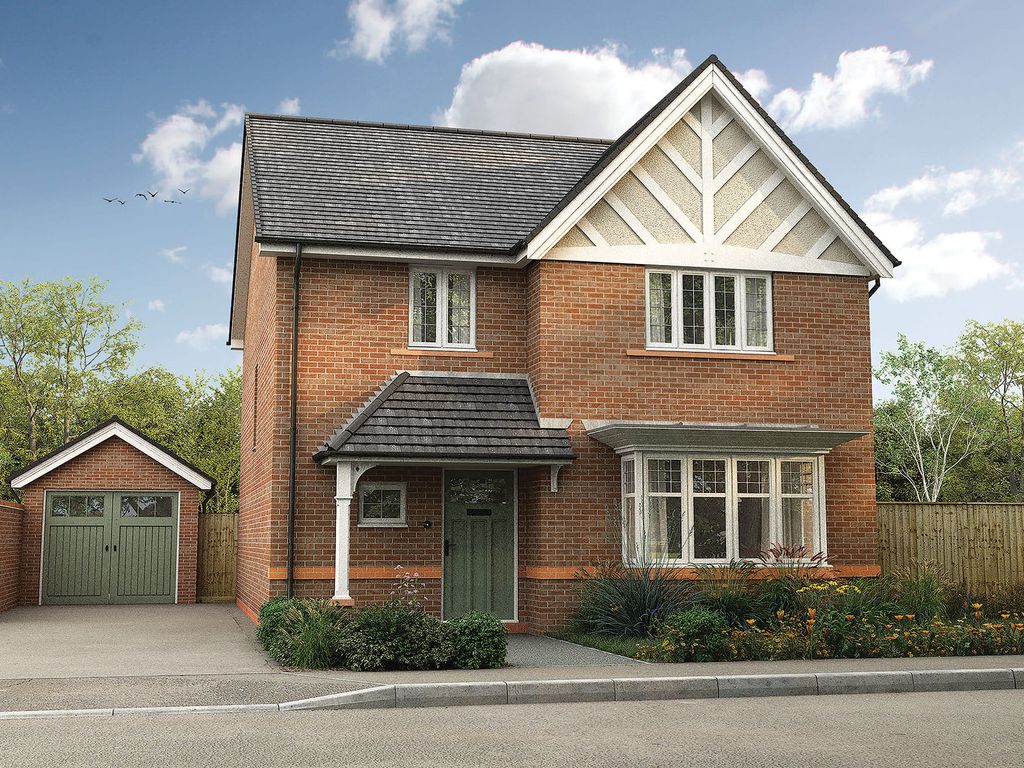 New home, 4 bed detached house for sale in "The Webster" at Melton Road, Brooksby LE14, £425,000