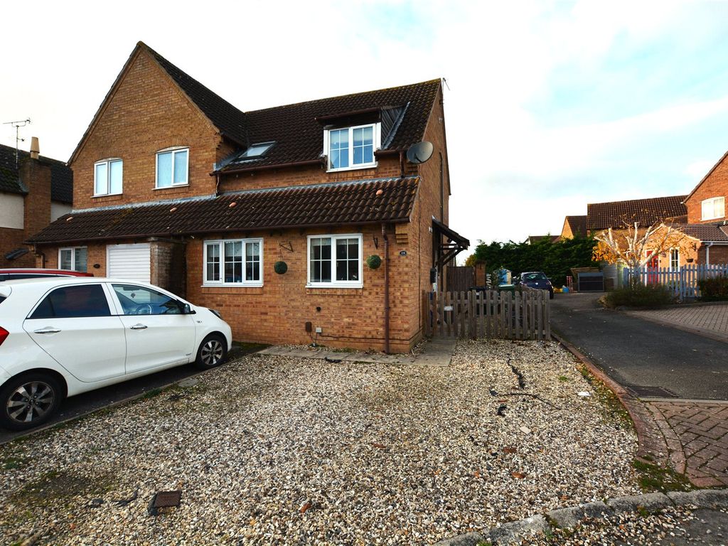 3 bed semi-detached house for sale in Ashleworth Gardens, Quedgeley, Gloucester, Gloucestershire GL2, £270,000