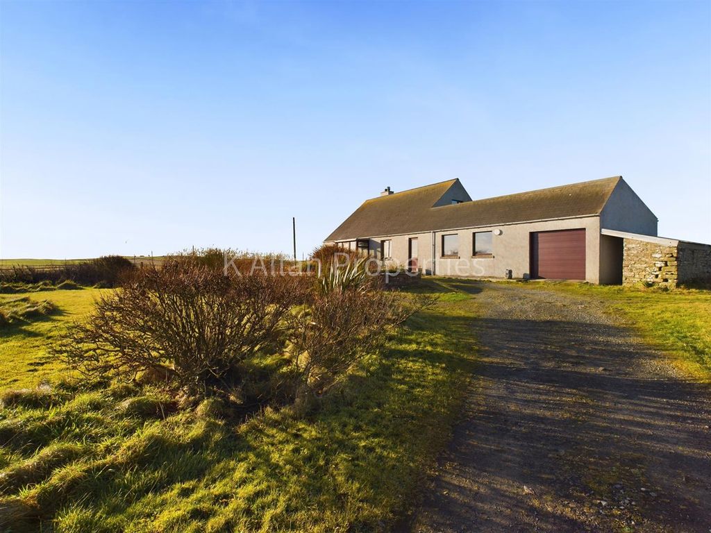 2 bed detached bungalow for sale in Twatt, Orkney KW17, £235,000