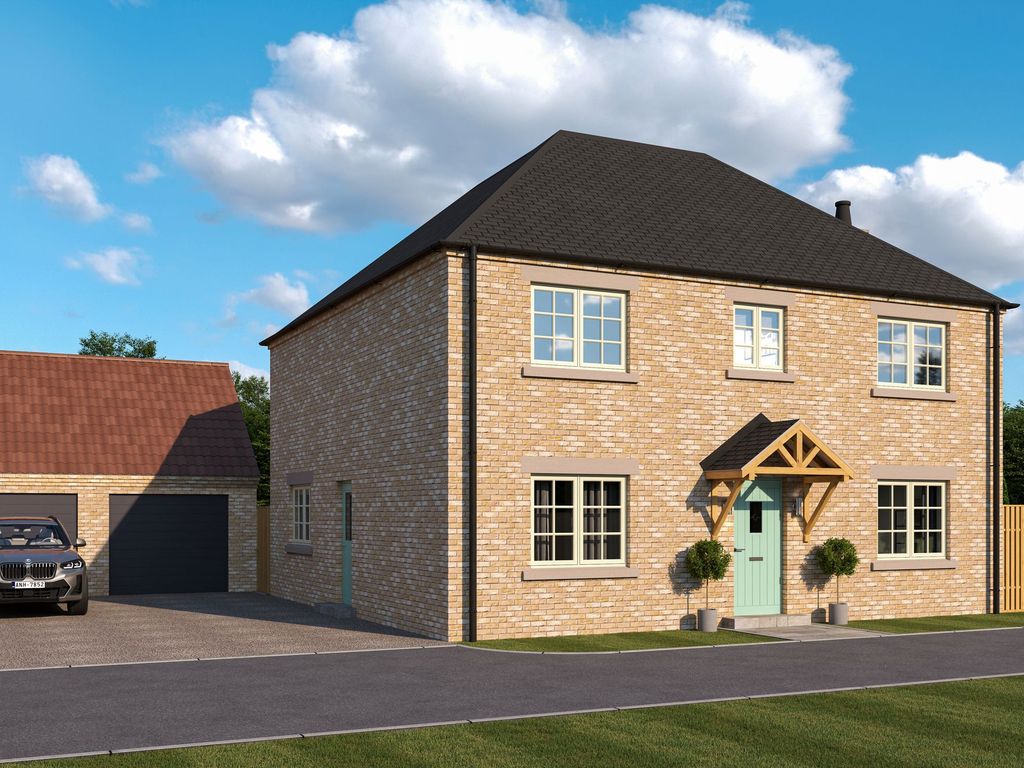 New home, 4 bed detached house for sale in Plot 4, Manor Farmyard, Fiskerton LN3, £535,000