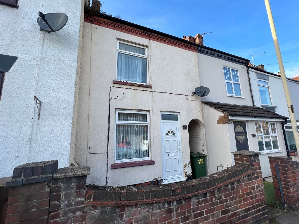 2 bed terraced house for sale in Charnwood Road, Shepshed, Loughborough LE12, £100,000