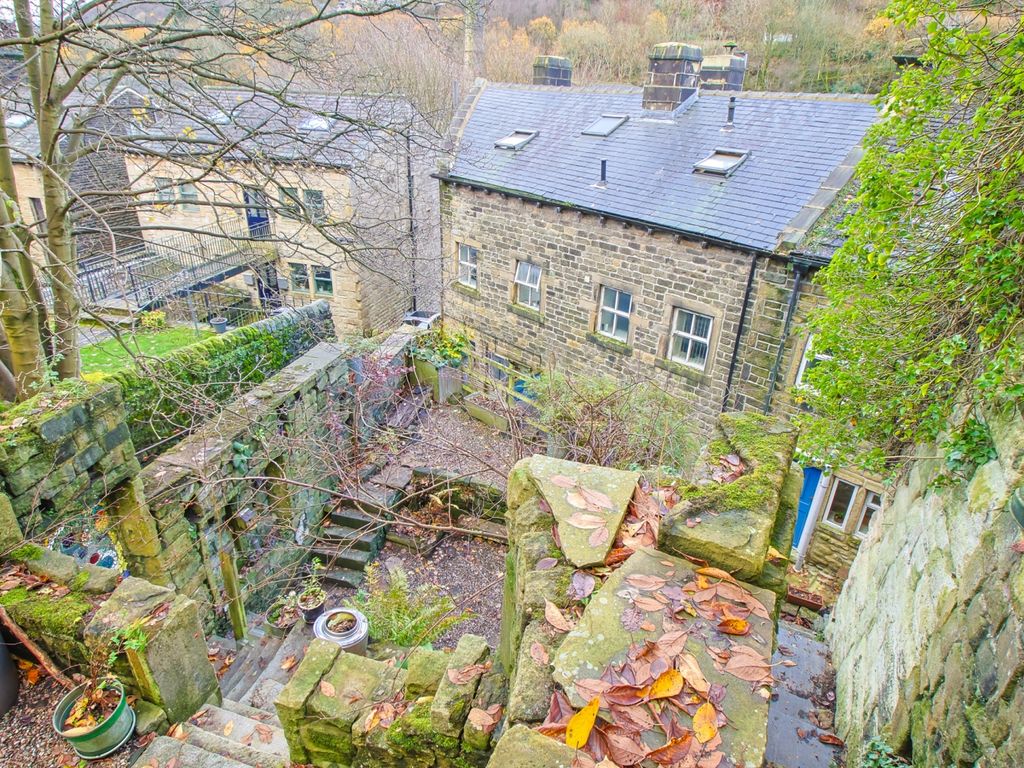 4 bed terraced house for sale in Bridge Lanes, Hebden Bridge HX7, £285,000