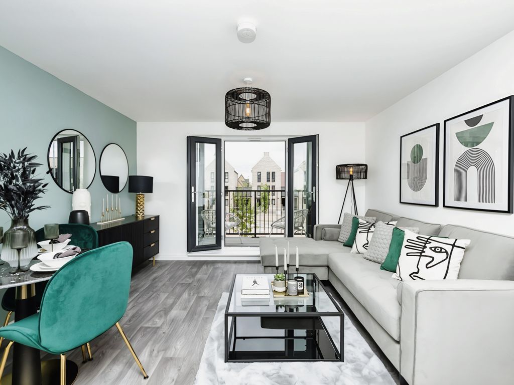 New home, 2 bed flat for sale in Dobbins Avenue, Cambourne, Cambridge CB23, £104,000