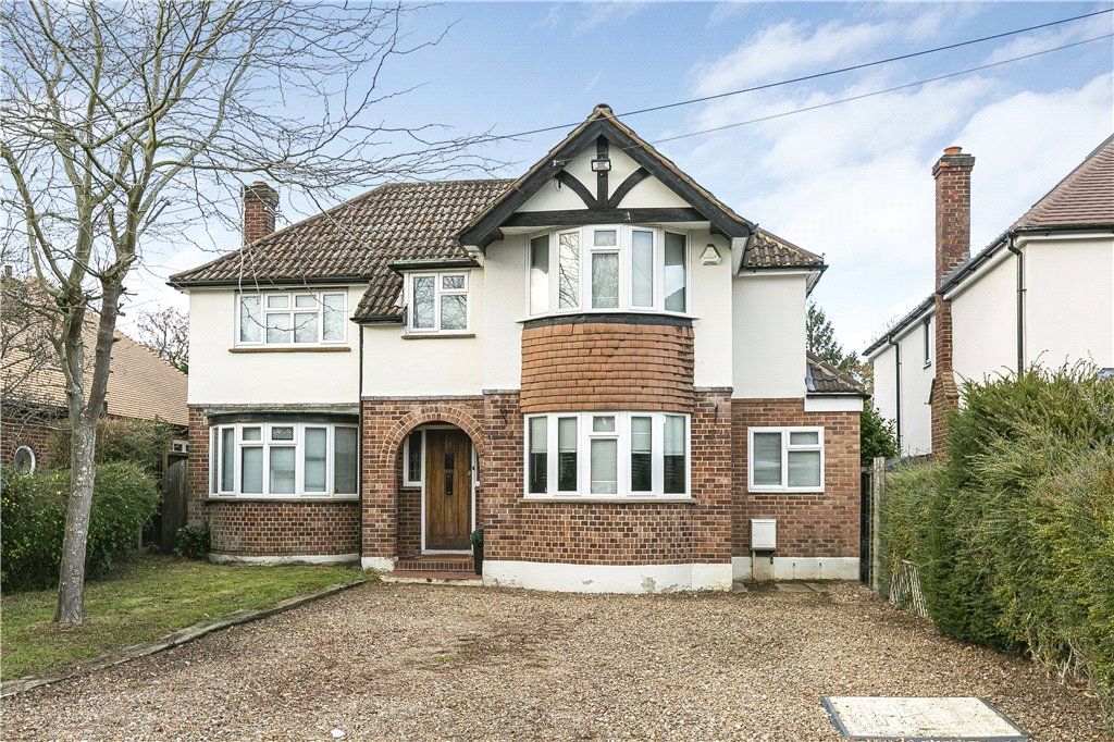 4 bed detached house for sale in Orchard Avenue, Woodham, Addlestone, Surrey KT15, £875,000