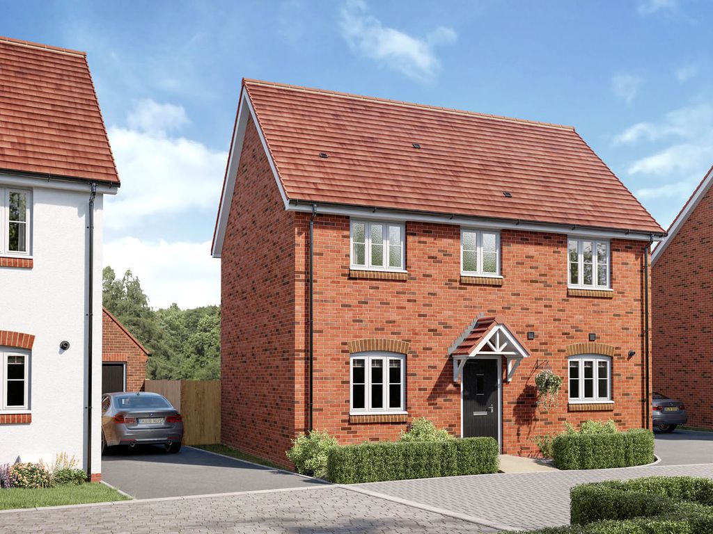 New home, 3 bed detached house for sale in Pickford Green Lane, Eastern Green, Coventry CV5, £370,000