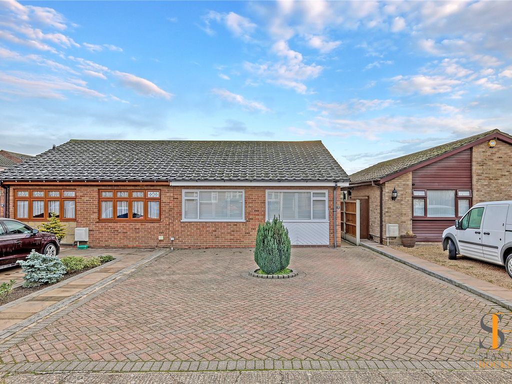 2 bed bungalow for sale in Essex Gardens, Linford, Stanford-Le-Hope, Essex SS17, £325,000