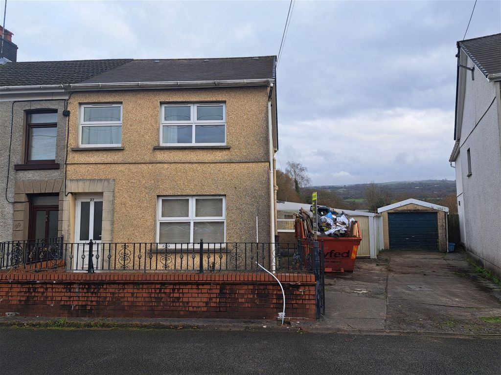 3 bed semi-detached house for sale in Pantyffynnon Road, Pantyffynnon, Ammanford SA18, £130,000