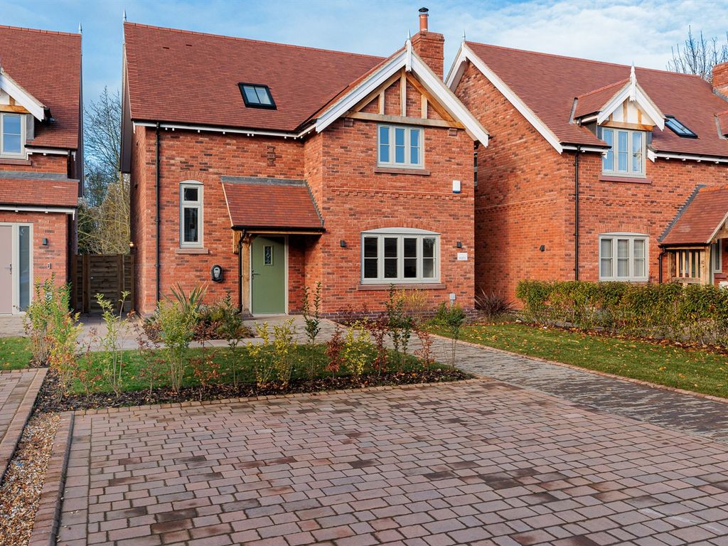 New home, 3 bed detached house for sale in Pulford Place, Vicarage Lane, Bunbury CW6, £585,000