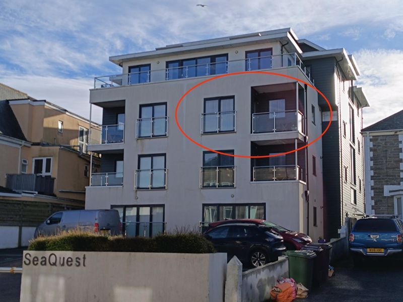 1 bed flat for sale in Mount Wise, Newquay TR7, £235,000