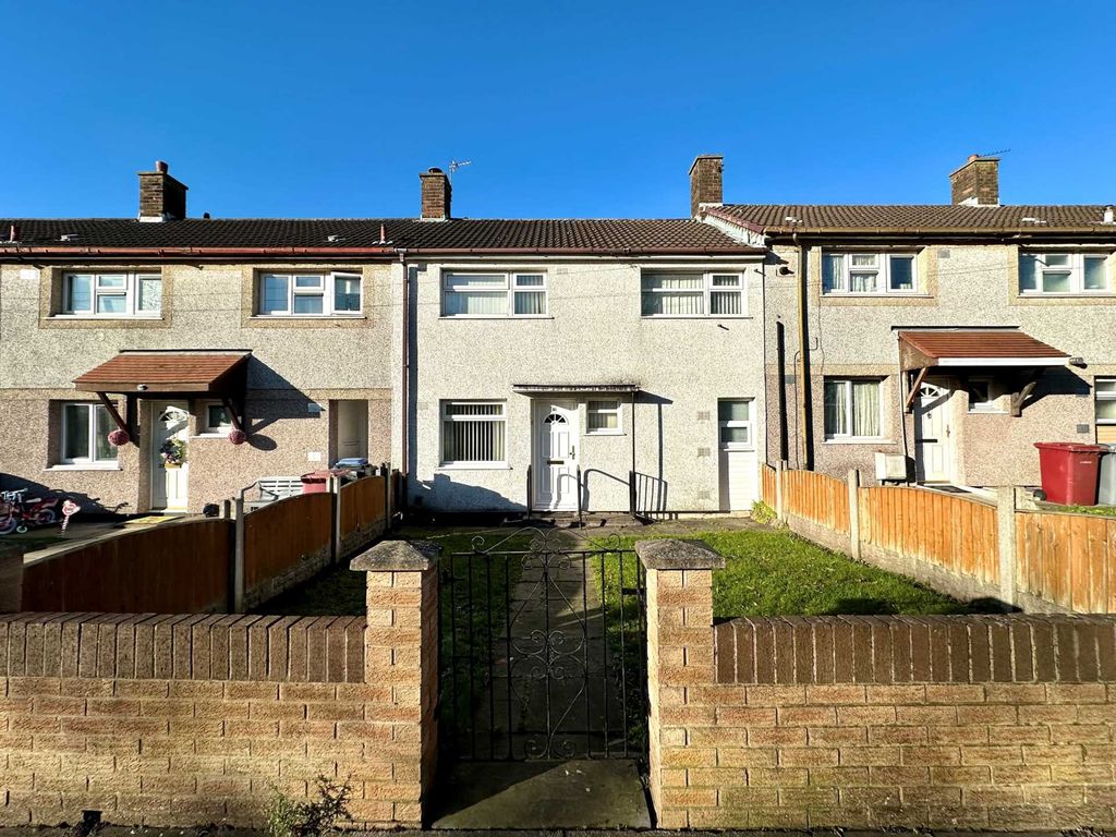 3 bed terraced house for sale in Simonswood Lane, Northwood L33, £115,000