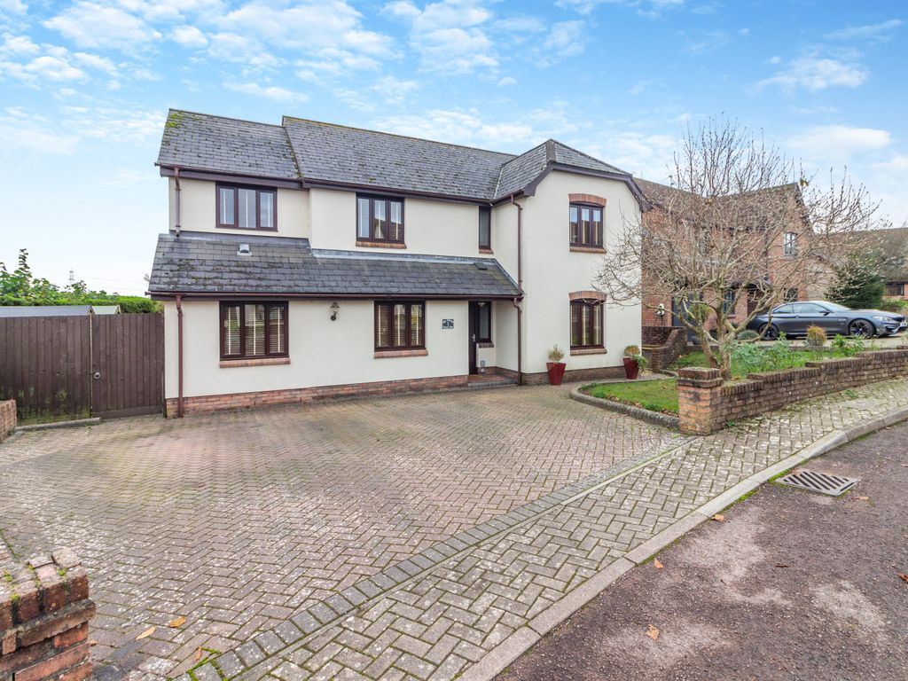 4 bed detached house for sale in Church Rise, Undy, Caldicot, Monmouthshire NP26, £590,000