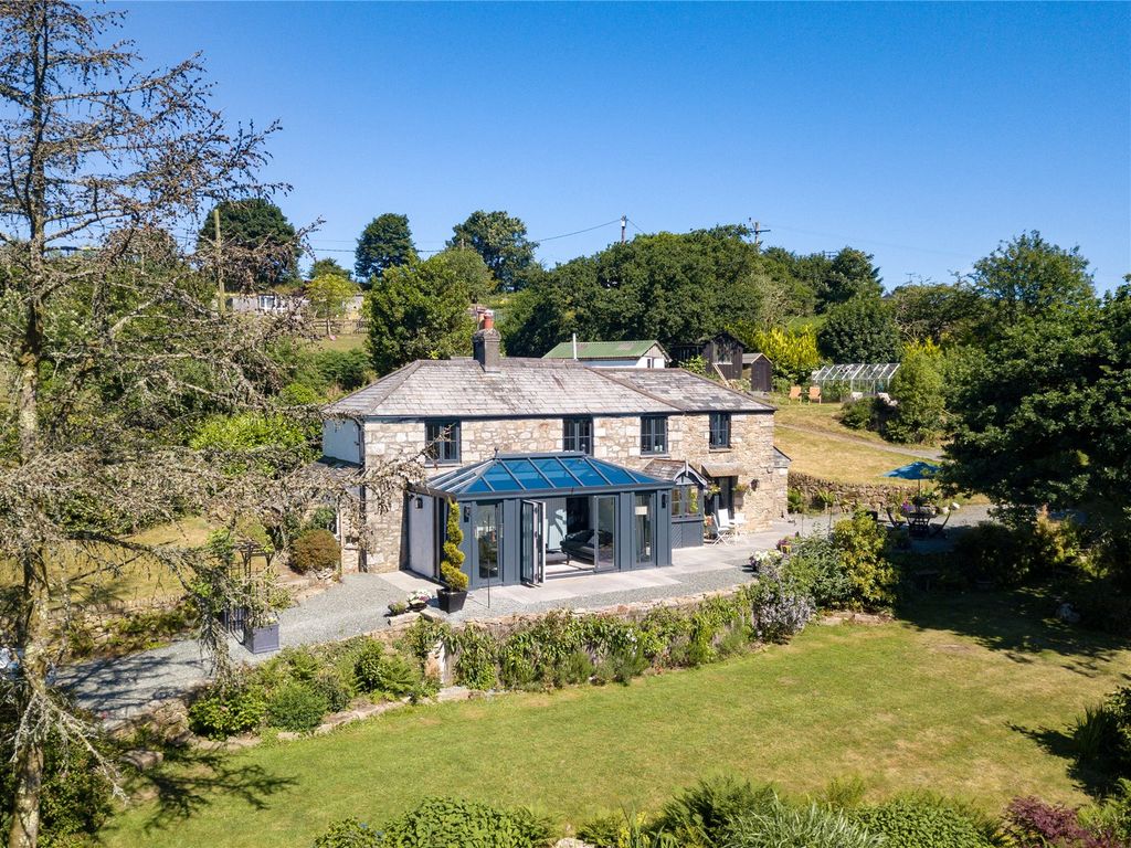 4 bed detached house for sale in Darite, The Parish Of St. Cleer, South East Cornwall PL14, £795,000