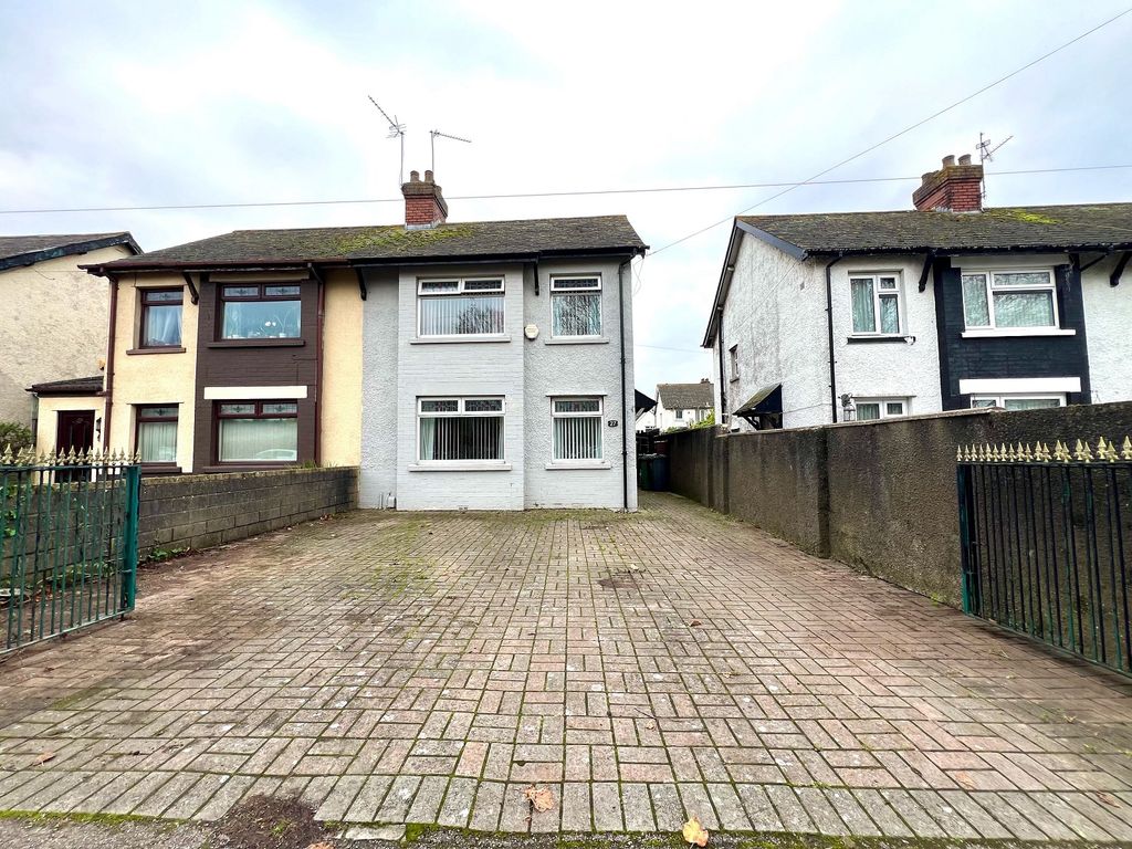 3 bed semi-detached house for sale in Muirton Road, Splott, Cardiff CF24, £200,000