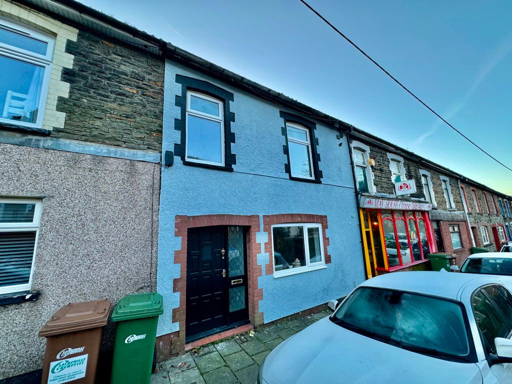 3 bed terraced house for sale in Duffryn Terrace, Elliots Town, New Tredegar NP24, £135,000