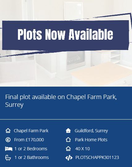 2 bed mobile/park home for sale in Chapel Farm Mobile Home Park, Guildford Road, Normandy, Guildford GU3, £170,000