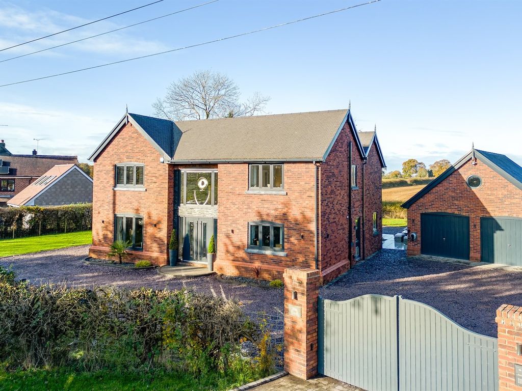 New home, 5 bed detached house for sale in Church Road, Aston Juxta Mondrum, Nantwich CW5, £975,000