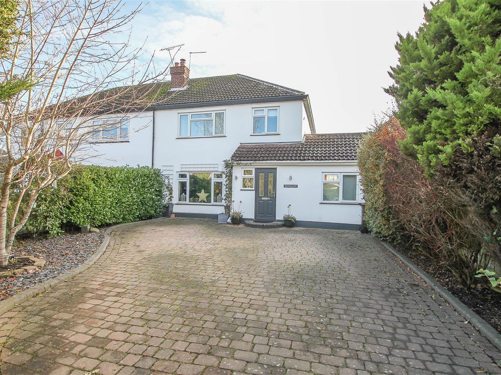 4 bed semi-detached house for sale in Blackmore Road, Kelvedon Hatch, Brentwood CM15, £675,000
