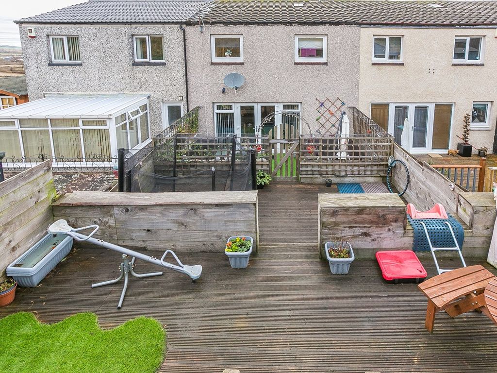 3 bed terraced house for sale in Kaimes Avenue, Kirknewton EH27, £165,000