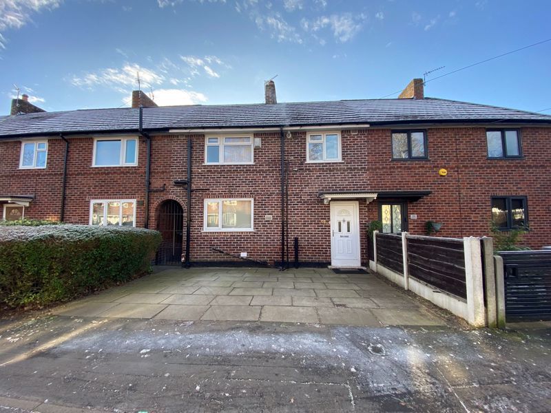 3 bed terraced house for sale in Lawton Moor Road, Northern Moor, Wythenshawe, Manchester M23, £220,000