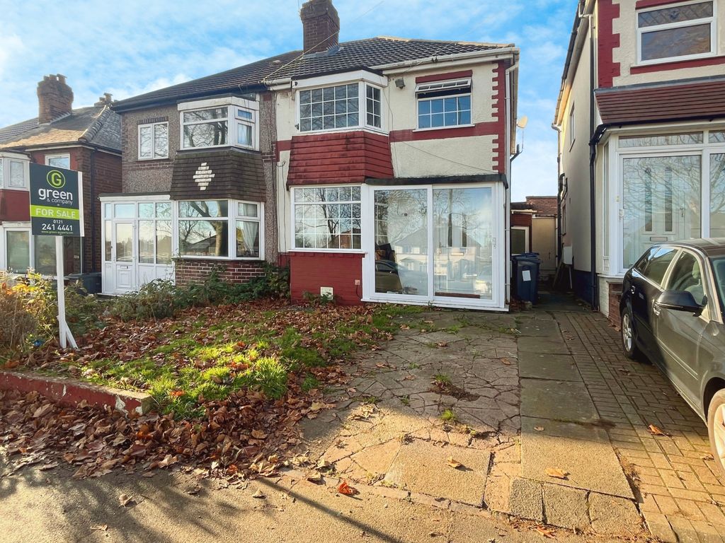 3 bed semi-detached house for sale in Kingstanding Road, Kingstanding, Birmingham B44, £230,000