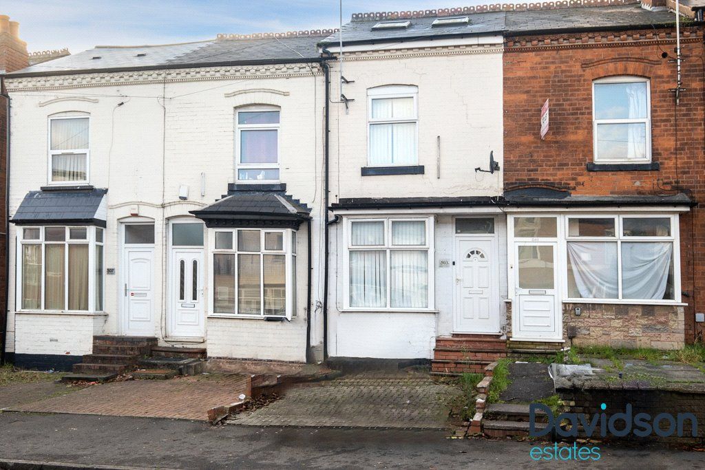 5 bed terraced house for sale in Harborne Park Road, Harborne, Birmingham B17, £395,000