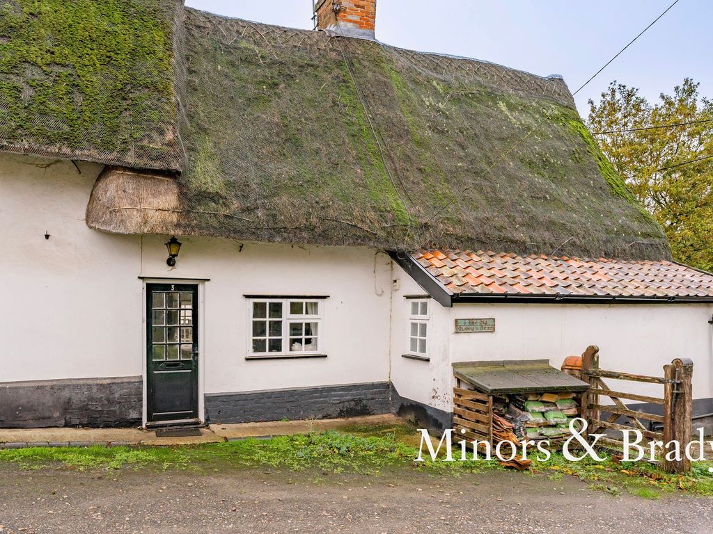 1 bed cottage for sale in Mellis Road, Thrandeston IP21, £150,000