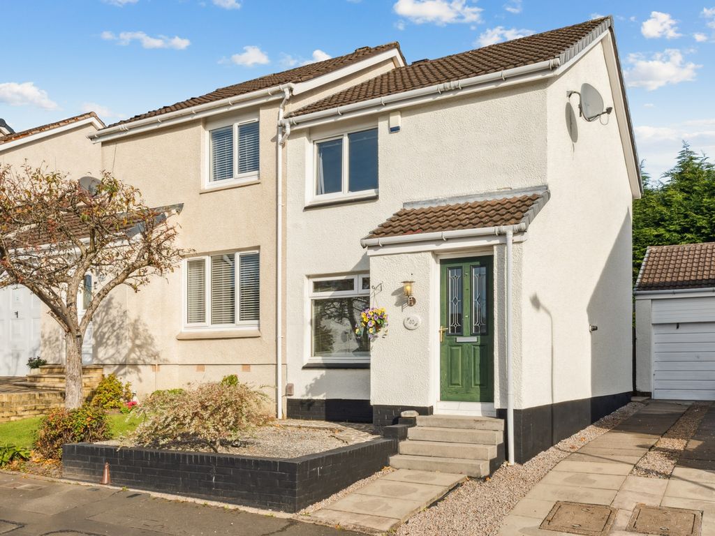 2 bed end terrace house for sale in Invergarry Drive, Deaconsbank, Glasgow G46, £185,000