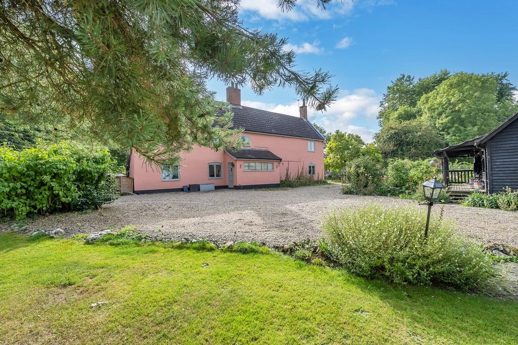 4 bed farmhouse for sale in Great Green, Thrandeston, Diss IP21, £1,150,000