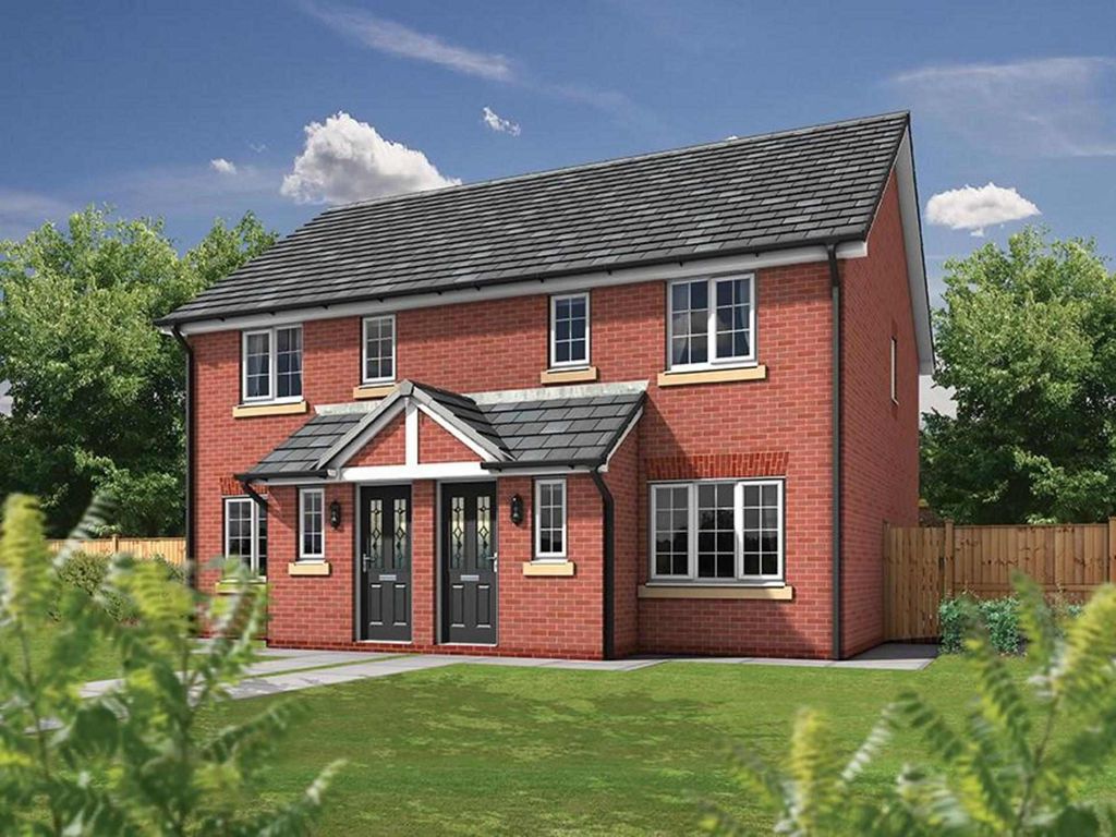 New home, 3 bed terraced house for sale in "The Baird - Lawton Green" at Lawton Road, Alsager, Cheshire ST7, £224,950