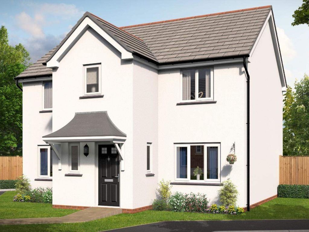 New home, 4 bed detached house for sale in "The Davy - Higher Trewhiddle" at Truro Road, St. Austell PL25, £445,000