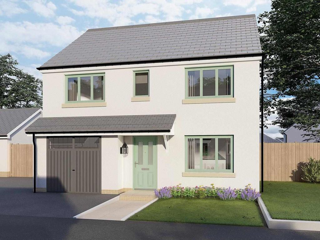 New home, 4 bed detached house for sale in "The Egerton - Molbrook" at 1 Molbrook Road, South Molton, Devon EX36, £374,950