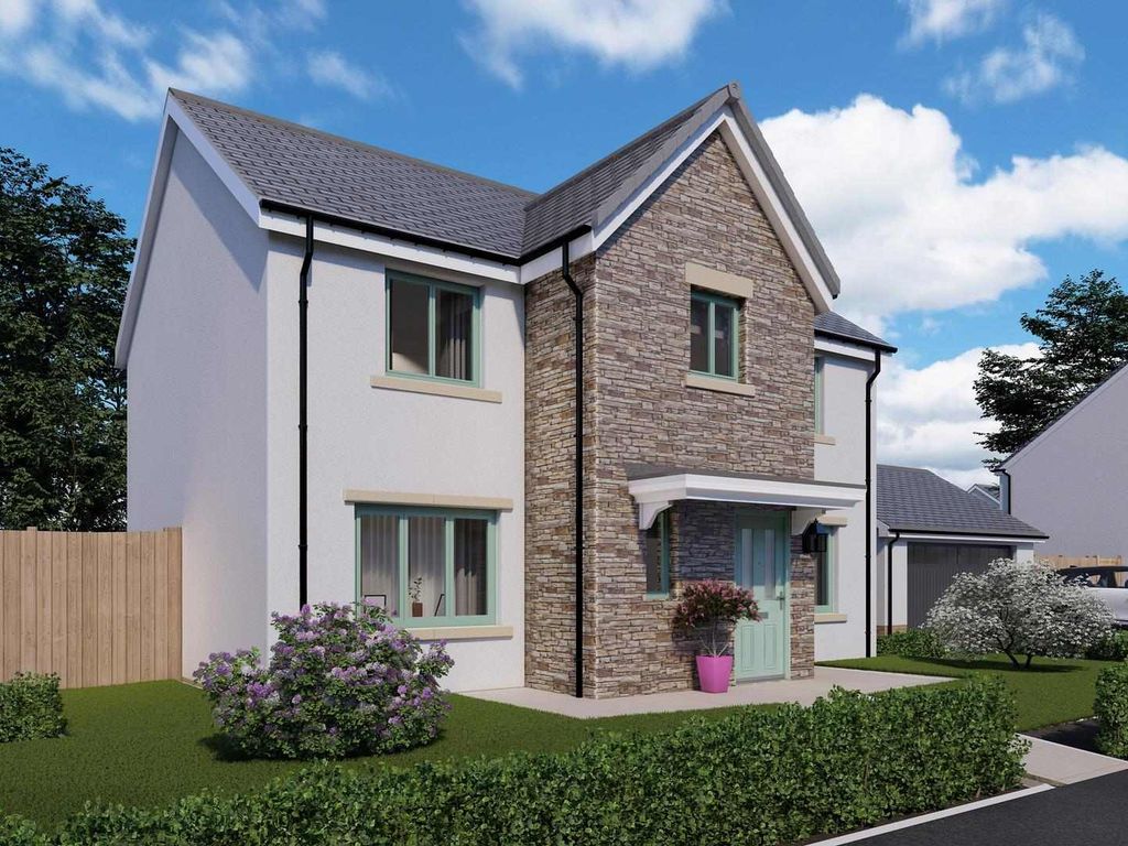 New home, 4 bed detached house for sale in "The Haversham - Molbrook" at 1 Molbrook Road, South Molton, Devon EX36, £409,950