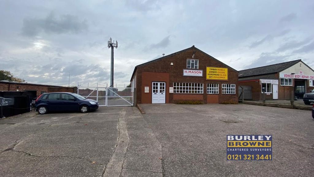 Light industrial to let in H Mason Retail Limited, Northgate, Aldridge, Walsall, West Midlands WS9, £25,000 pa