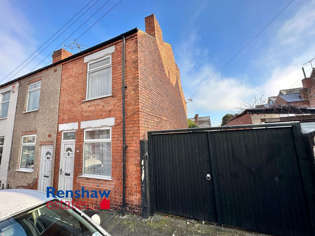 2 bed terraced house for sale in John Street, Ilkeston, Derbyshire DE7, £130,000