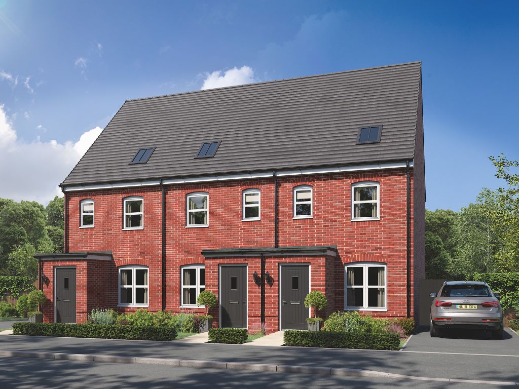 New home, 3 bed end terrace house for sale in "The Braunton" at Yarm Back Lane, Stockton-On-Tees TS21, £203,950