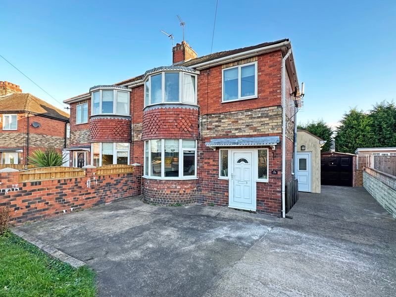 3 bed semi-detached house for sale in Askam Avenue, Pontefract WF8, £220,000
