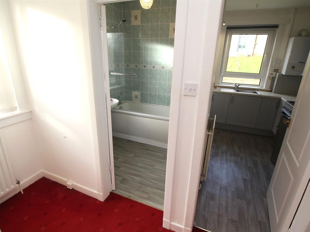 2 bed flat for sale in Gael Street, Greenock PA16, £49,900