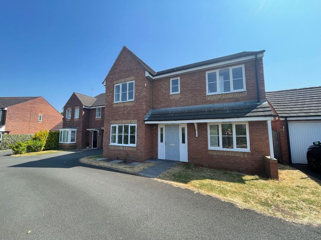 4 bed detached house to rent in Phoenix Rise, Pipe Gate, Market Drayton TF9, £1,695 pcm