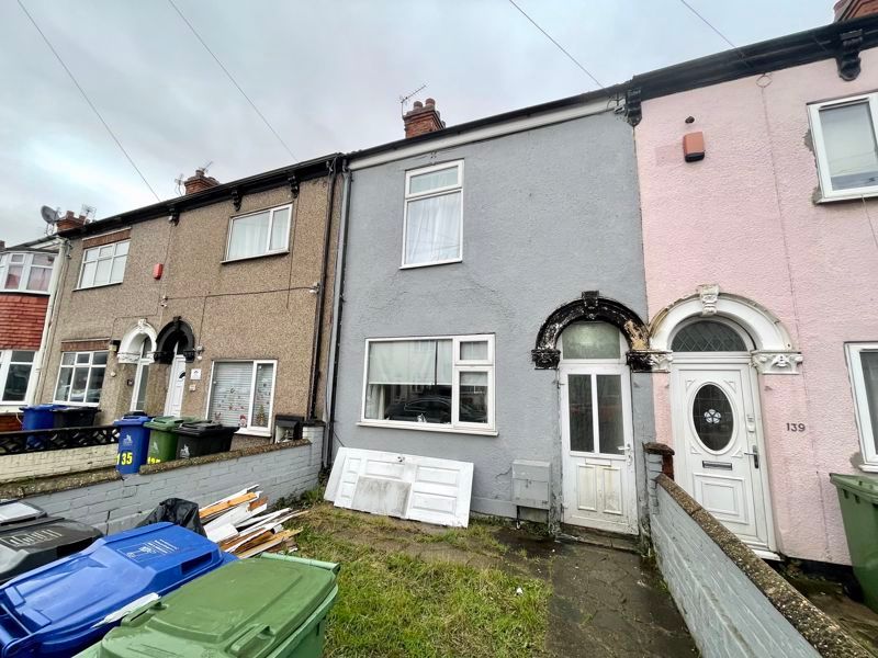 3 bed terraced house for sale in Park Street, Cleethorpes DN35, £75,000