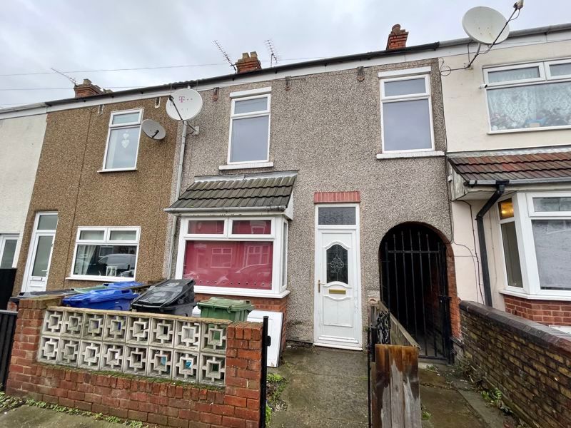 3 bed terraced house for sale in Frederick Street, Grimsby DN31, £70,000