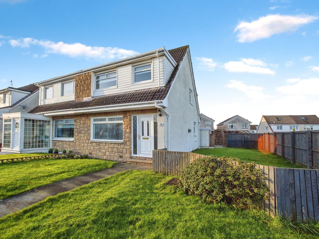 3 bed semi-detached house for sale in Spey Grove, Glasgow G75, £255,000
