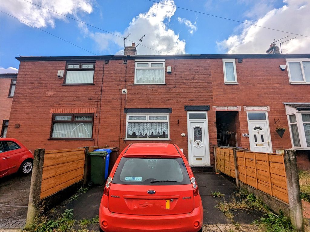 2 bed terraced house for sale in Turner Street, Denton, Manchester, Greater Manchester M34, £140,000