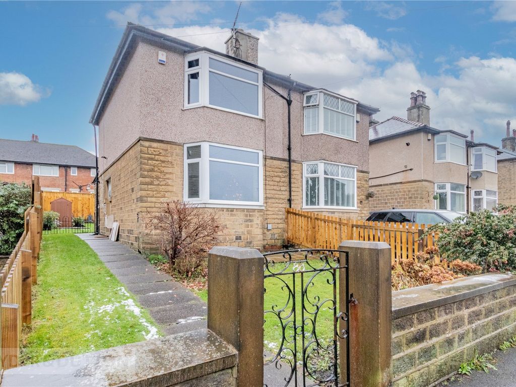 2 bed semi-detached house for sale in Botham Hall Road, Longwood, Huddersfield, West Yorkshire HD3, £170,000