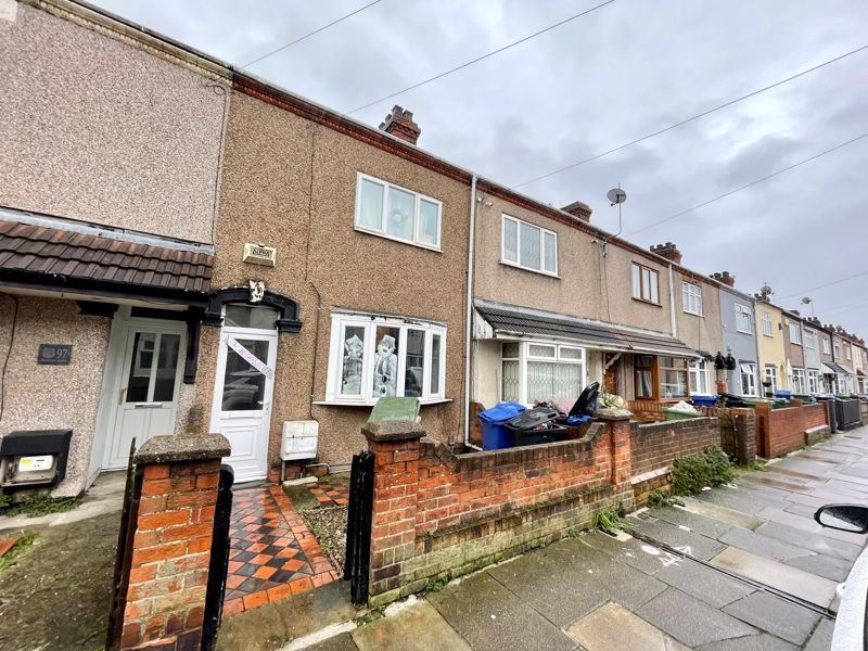 3 bed terraced house for sale in Daubney Street, Cleethorpes DN35, £76,500