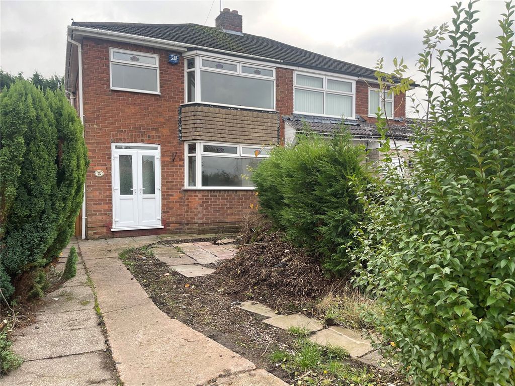 3 bed semi-detached house for sale in Five Oaks Road, Willenhall, West Midlands WV13, £210,000